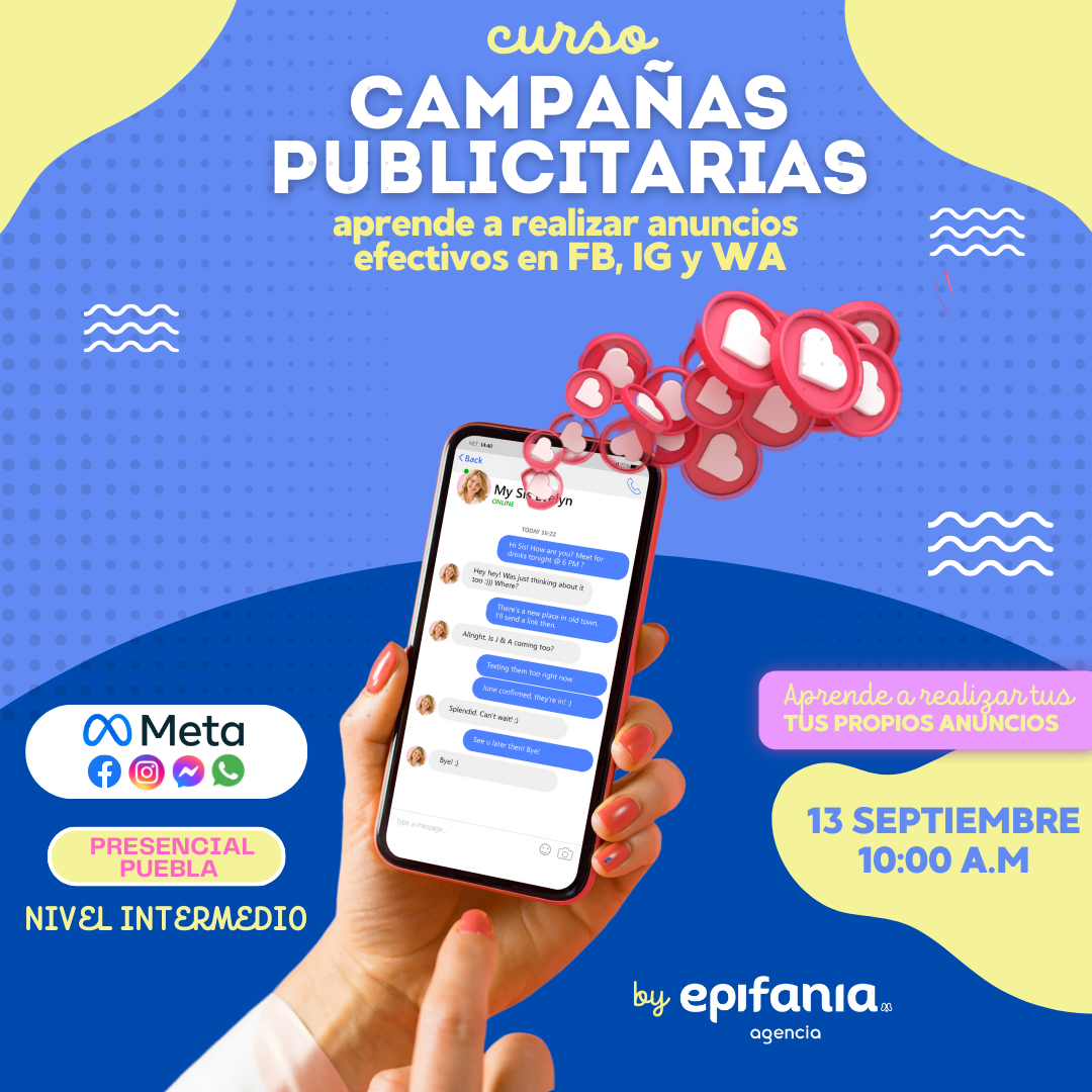 Curso Campañas publicitarias en Facebook,Instagram y Whatsapp